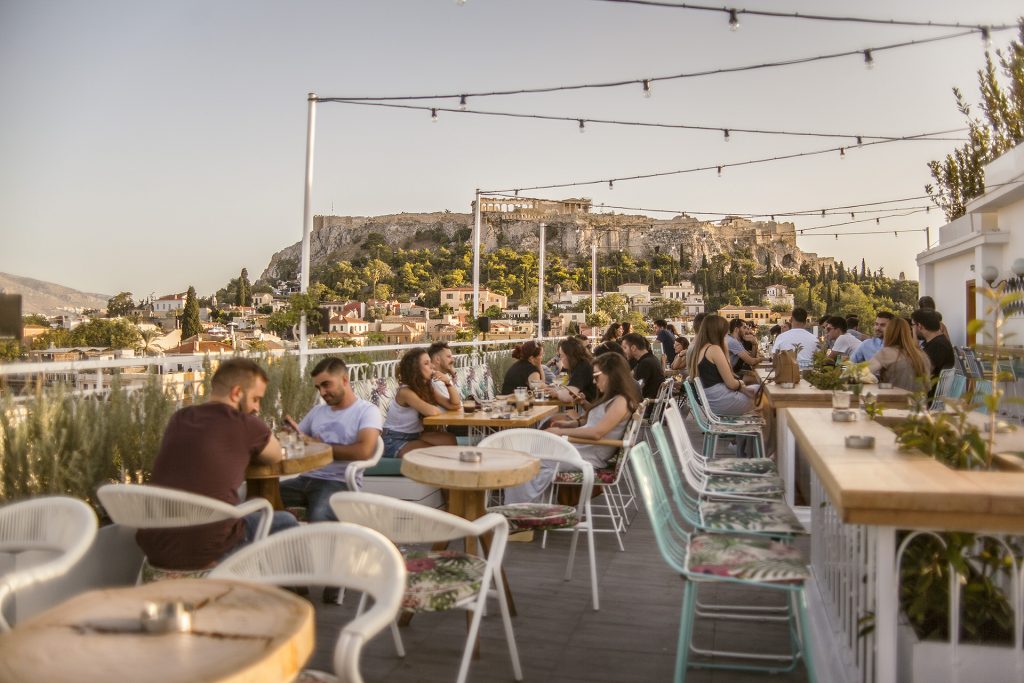 top 5 roof top bars in athens anglais