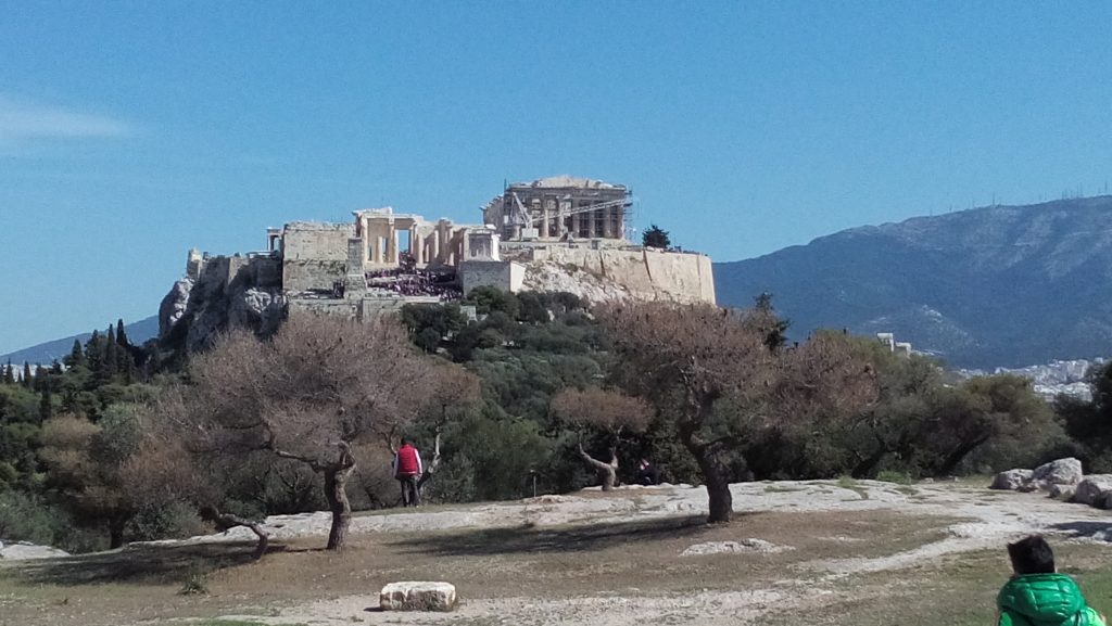 hills of athens