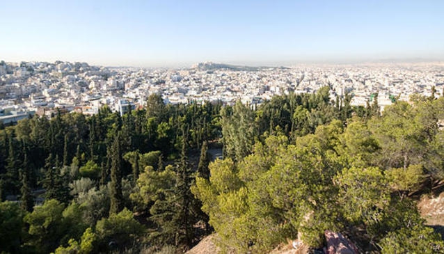 hills of athens